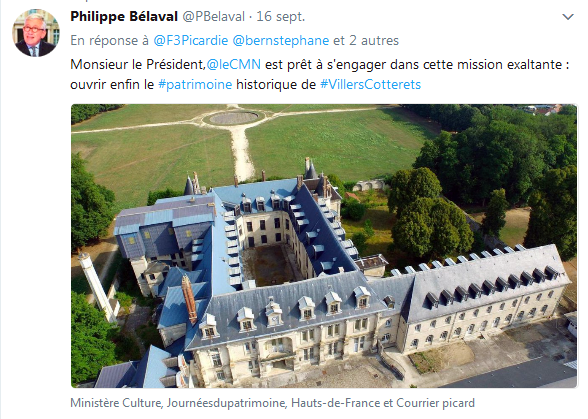 Belaval Twitter Villers-Cotterêts